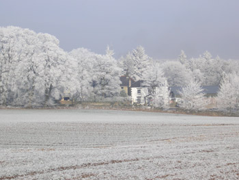 The Hambleton Inn Nr Helmsley in the Winter
